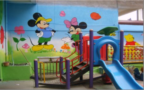 三明幼儿园室外彩绘